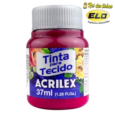 TINTA TECIDO ACRILEX 37ML-804 FUCHSIA