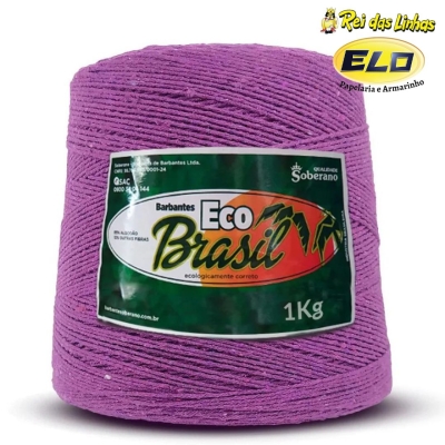 BARBANTE ECO BRASIL N.6 SOBERANO 1KG-ULTRA VIOLETA