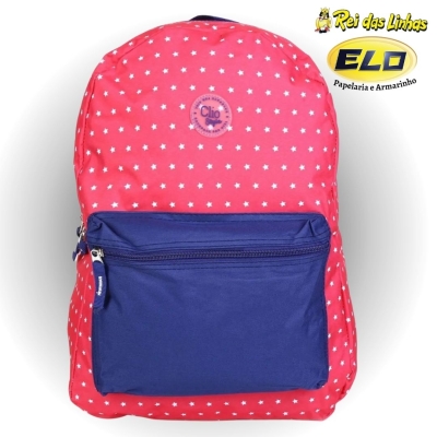 MOCHILA CLIO STYLE COSTAS ESTAMPAS MF-2233