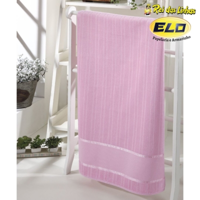 TOALHA BANHO DOHLER VELOUR BORDAR BELLA LISO 5211-