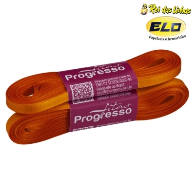 FITA CETIM PROGRESSO SIMPLES PC 10MT N.1-66 LARANJA