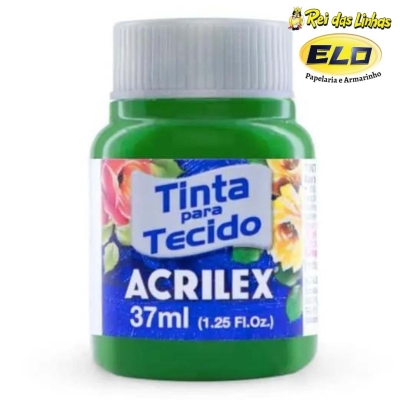 Tinta para Tecido Acrilex 37ml - Várias Cores