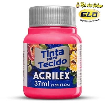 Tinta para Tecido Acrilex 37ml - Várias Cores