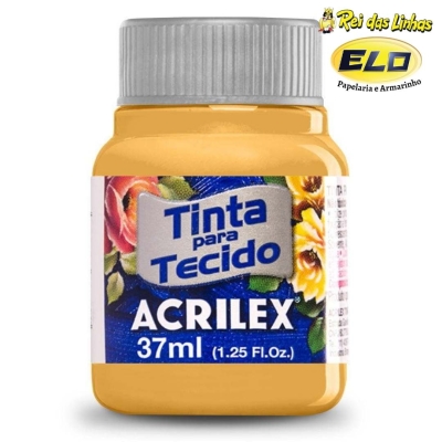 Tinta para Tecido Acrilex 37ml - Várias Cores