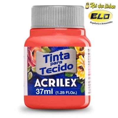 Tinta para Tecido Acrilex 37ml - Várias Cores