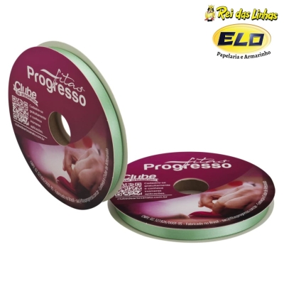 FITA CETIM PROGRESSO SIMPLES PC 50MTS N.2-232 VERDE MENTA