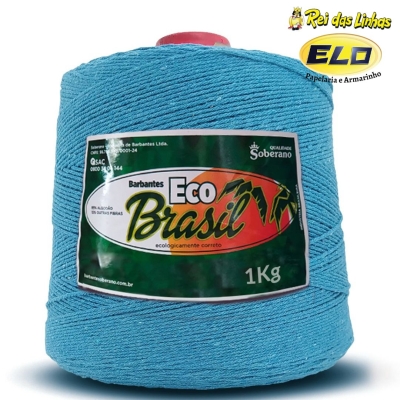 BARBANTE ECO BRASIL N.6 SOBERANO 1KG-08 TURQUESA