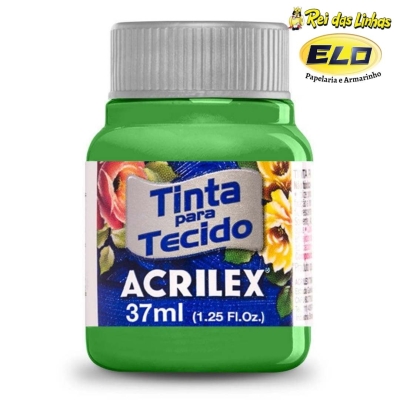 Tinta para Tecido Acrilex 37ml - Várias Cores
