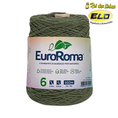 BARBANTE EURO ROMA 600GR N.6-805 VERDE MILITAR