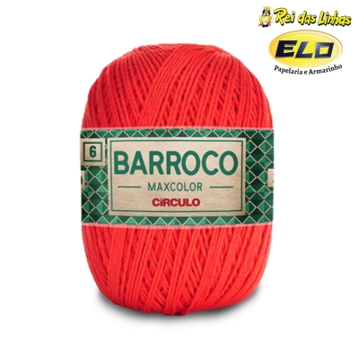 BARBANTE BARROCO MAXCOLOR N.6 200G-3524 CHAMA