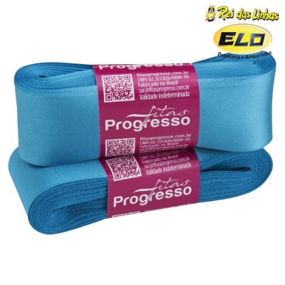FITA CETIM PROGRESSO SIMPLES PC 10MTS N.9-213 AZUL TURQUESA