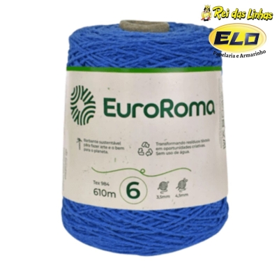 BARBANTE EURO ROMA 600GR N.6- 903 AZUL ROYAL