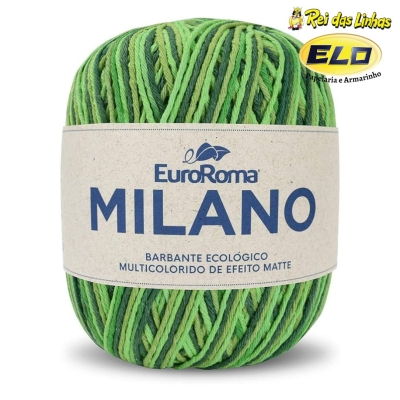 BARBANTE MILANO NOVELO 4/6 200G-802 ESMERALDA