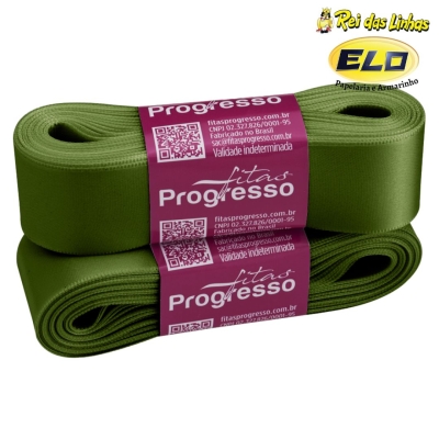 FITA CETIM PROGRESSO SIMPLES PC 10MTS N.7-249 VERDE MILITAR