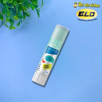 COLA BASTAO FABER COLORIDA 10G-AZUL