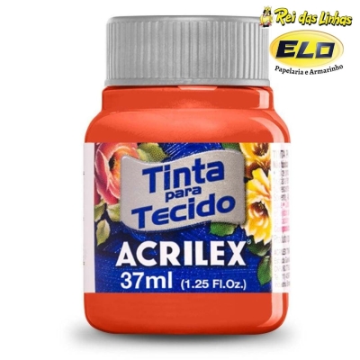 Tinta para Tecido Acrilex 37ml - Várias Cores