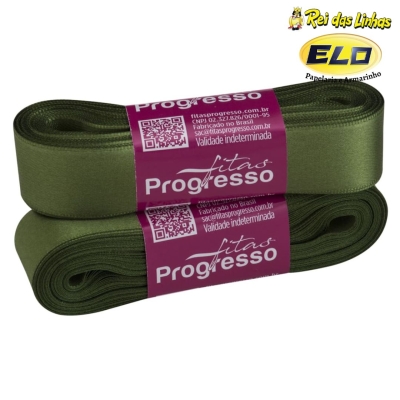FITA CETIM PROGRESSO SIMPLES PC 10MTS N.5-249 VERDE MILITAR