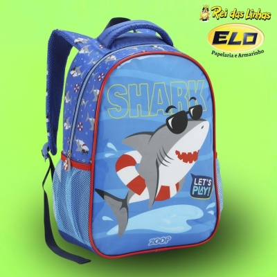MOCHILA COSTA SEANITE ZOOP DINO/TUBARAO MI41427-