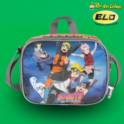 LANCHEIRA LUXCEL BORUTO LA38113BR-LARANJA