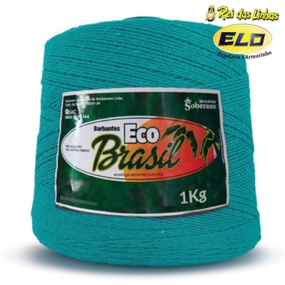 BARBANTE ECO BRASIL N.6 SOBERANO 1KG-VERDE JADE