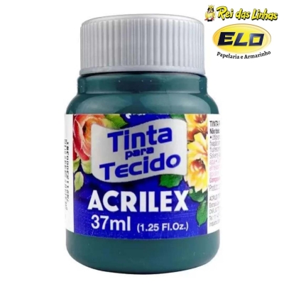 Tinta para Tecido Acrilex 37ml - Várias Cores