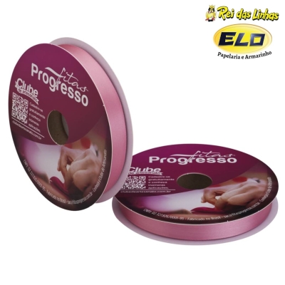 FITA CETIM PROGRESSO SIMPLES PC 50MTS N.3-240 ROSA ESCURO