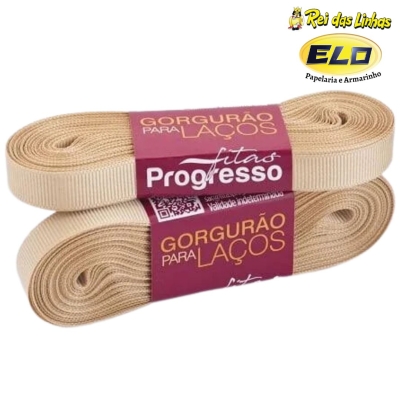 FITA GORGURAO PROGRESSO N.2 GL002 PC 10MTS-236 BEGE