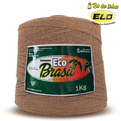 BARBANTE ECO BRASIL N.6 SOBERANO 1KG-47 CASTANHO