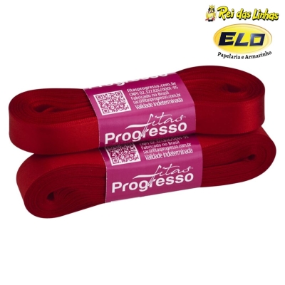 FITA CETIM PROGRESSO SIMPLES PC 10MTS N.3-209 VERMELHA