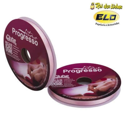 FITA CETIM PROGRESSO SIMPLES PC 50MTS N.2-310 ROSA BEBE