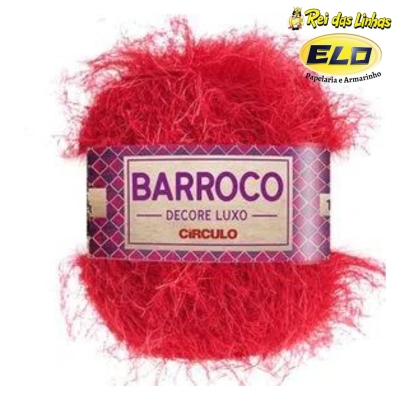 BARBANTE BARROCO DECORE LUXO CIRCULO-305 PAIXÃO