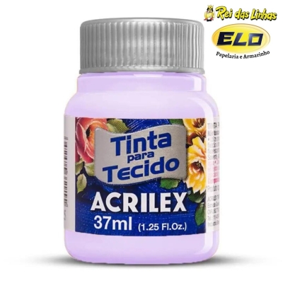 TINTA TECIDO ACRILEX 37ML-809 LILA BEBE