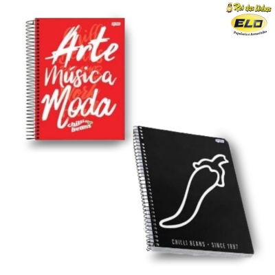 CADERNO JANDAIA ESP UNIV C/D 1MT CHILLI BEANS-