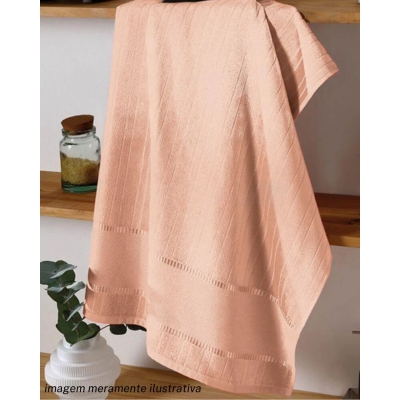 Toalha de Rosto Döhler Bella 50x80cm para Bordar- ESCOLHA SUA COR