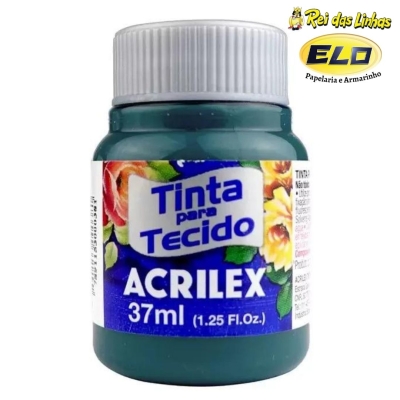 TINTA TECIDO ACRILEX 37ML-803 ACQUA MARINA