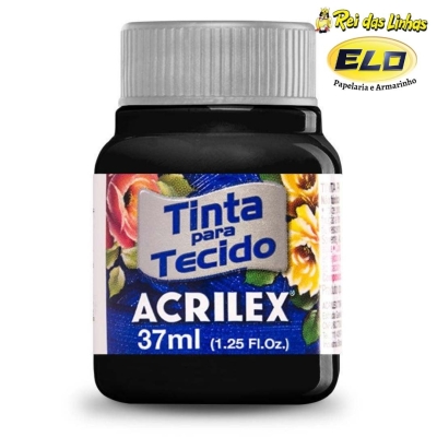 Tinta para Tecido Acrilex 37ml - Várias Cores