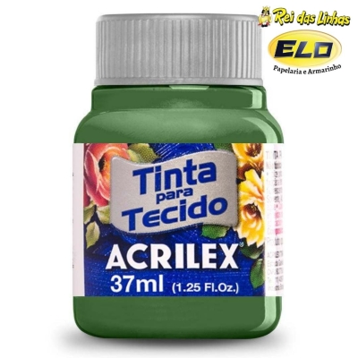 Tinta para Tecido Acrilex 37ml - Várias Cores