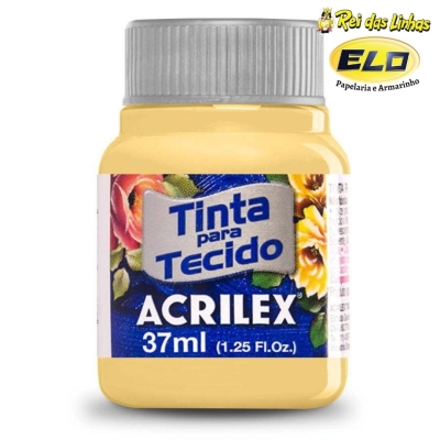 Tinta para Tecido Acrilex 37ml - Várias Cores