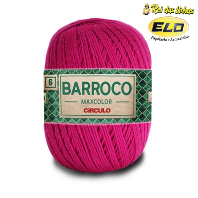 BARBANTE BARROCO MAXCOLOR N.6 200G-6133 PINK