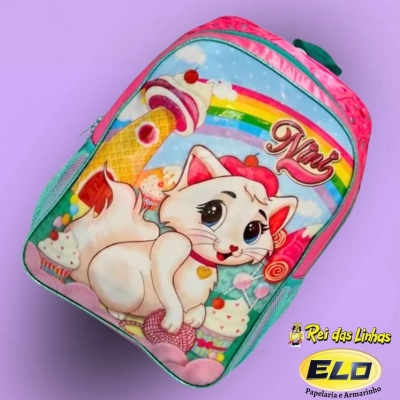 MOCHILA CLIO COSTAS GATINHA NINI NN23004J-