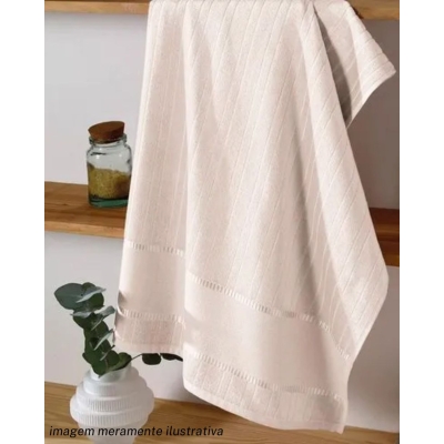 Toalha de Banho Döhler Bella 70x140cm para Bordar - ESCOLHA SUA COR