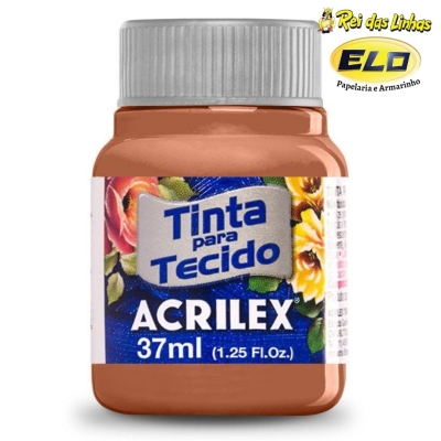 TINTA TECIDO ACRILEX 37ML-569 CARAMELO