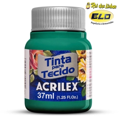 TINTA TECIDO ACRILEX 37ML-630 VERDE MAR